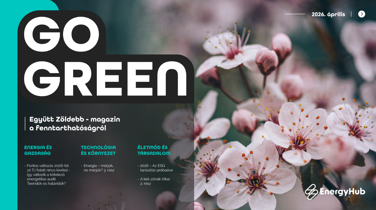 GoGreen magazin 2026 április